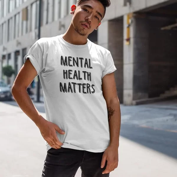 Mental Health Matters T-shirt -SmartPrintsInk Designs